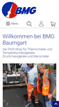 Mobile Screenshot of bmg-baumgart.de